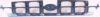 KLOKKERHOLM 3155990 Radiator Grille
